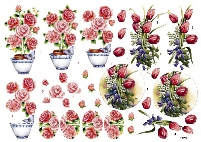 VB0021  Rozen/Tulpen