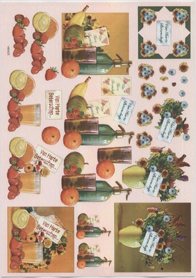 VB0025 Bloemen/Fruit