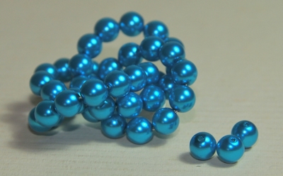 5010018 20 X Glasparel aqua 8mm.