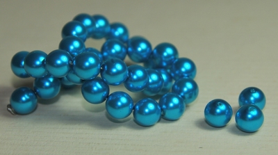 5010020 10 X Glasparel aqua 10mm.
