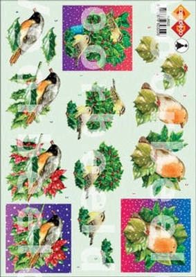 HJ0322 Kerst Roodborstje