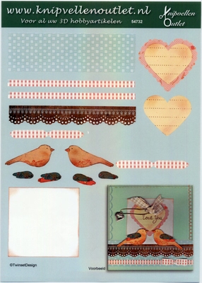 54732 Knipvel Love You