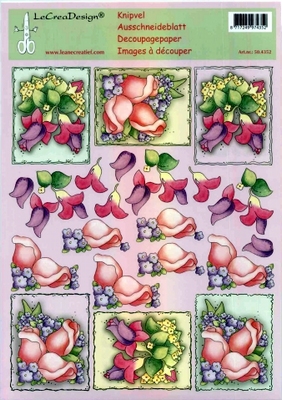 504352 Knipvel  Leane Creatief bloemen