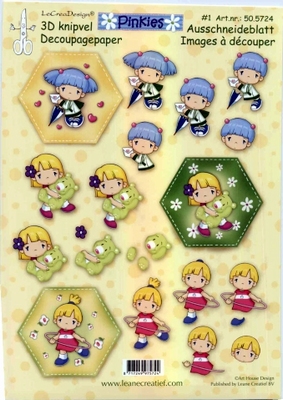 505724 Knipvel  Leane Creatief Pinkies