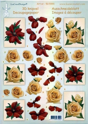 505991 Knipvel  Leane Creatief bloemen