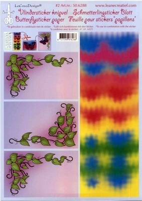 506288 Knipvel  Leane Creatief Vlindersticker