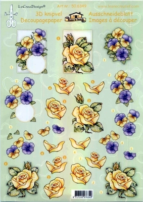 506349 Knipvel  Leane Creatief bloemen