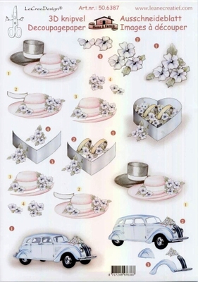 506387 Knipvel  Leane Creatief 3D Knipvel