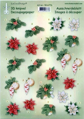 506776 Knipvel  Leane Creatief Knipvel kerst