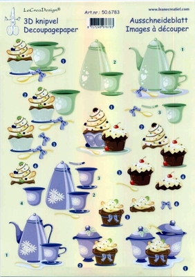 506783 Knipvel  Leane Creatief 3 D Knipvel