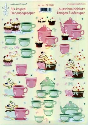 506806 Knipvel  Leane Creatief 3D Knipvel