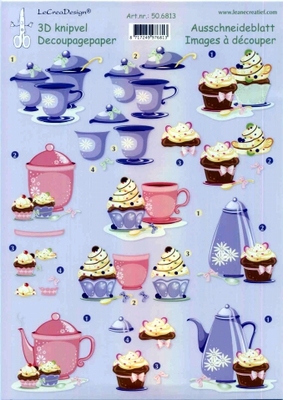 506813 Knipvel  Leane Creatief 3D Knipvel