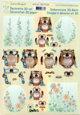 507735 Knipvel  Leane Creatief 3 D Knipvel