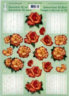 507759 Knipvel  Leane Creatief bloemen