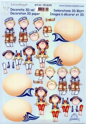 508145 Knipvel  Leane Creatief 3D Knipvel