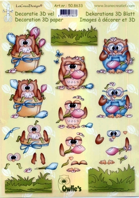 508633 Knipvel  Leane Creatief 3D Knipvel