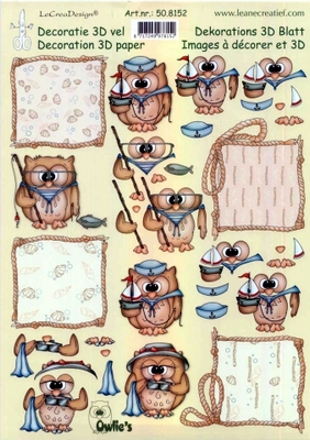 508152 Knipvel  Leane Creatief 3D Knipvell