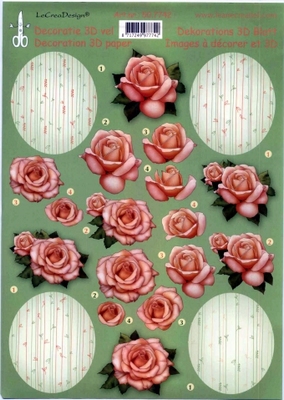 507742 Knipvel  Leane Creatief Decoratie 3 D vel