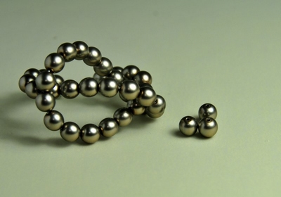 5010222 20 X Glasparel mat bruin 6mm.