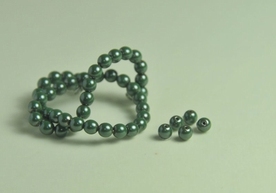 5010231 50 X Glasparel mat olijf 4mm