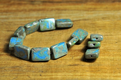 50201133 10 X Glaskraal  Marmer 11X16mm