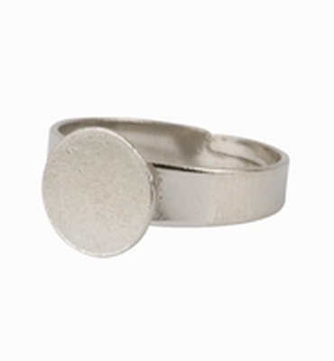 118081559 Ring met plateau 10mm 6 stuks