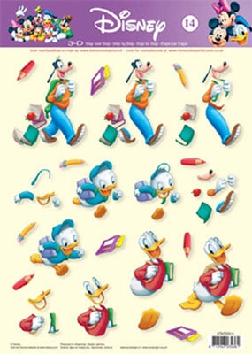 STAPDIS14 Disney Goofy/Kwik/Donald