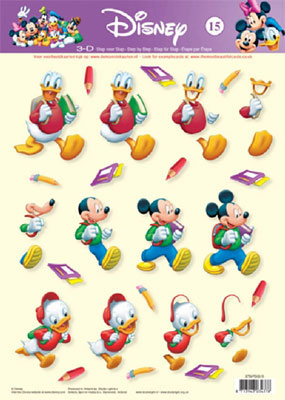 STAPDIS15 Disney Donald/Kwak/Mickey