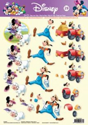 STAPDIS29 Disney Mickey/Minnie/Goofy