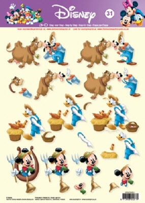 STAPDIS31 Disney Goofy/Mickey/Donald