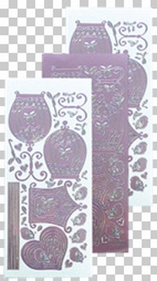 618718  Leane Creatief stickers Mirror Candy Vogelkooi
