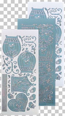 618725  Leane Creatief stickers Mirrror Ice Vogelkooi
