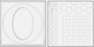 Marianne Design Quilt stencil QU0601
