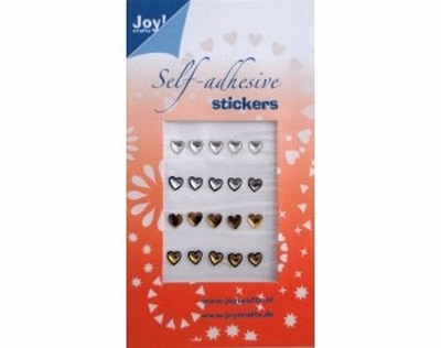 60220014 Joy Adh.Stickers Goud/Zilver