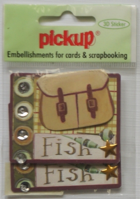 PUK1078 Embellishments for Cards and Scrapbooking