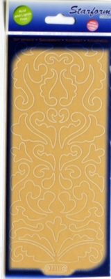 7111VBEIGE Starform Velvet Sticker  Beige