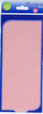 7043VPINK Starform Velvet Sticker pink