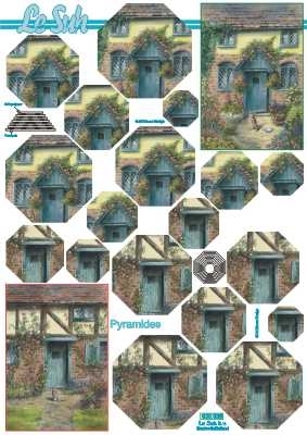 630038 Le Suh Pyramids deur