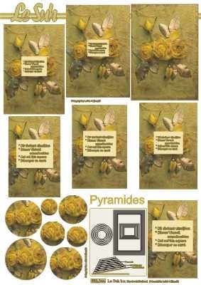 630044 Le Suh Pyramids bloemen
