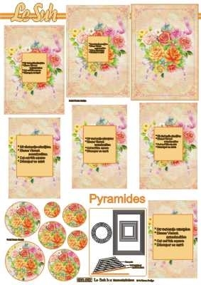 630052 Le Suh Pyramids bloemen