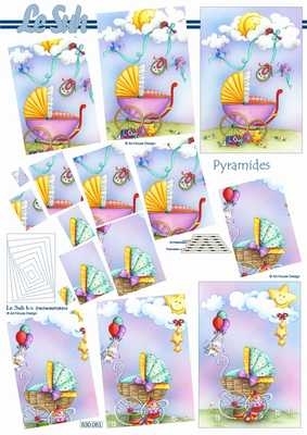 630061 Le Suh Pyramids kinderwagen