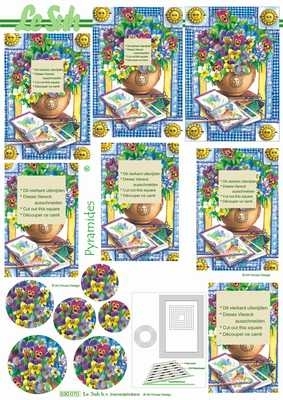 630070 Le Suh Pyramids bloemen