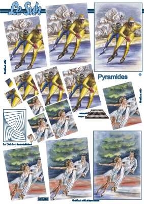 630080 Le Suh Pyramids schaatsen