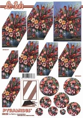 630104 Le Suh Pyramids bloemen