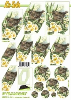 630137 Le Suh Pyramids bloemen