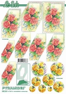630163 Le Suh Pyramids bloemen