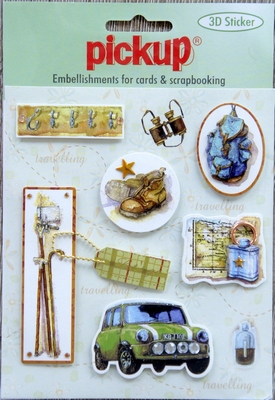 PU3027 Embellishments for Cards and Scrapbooking