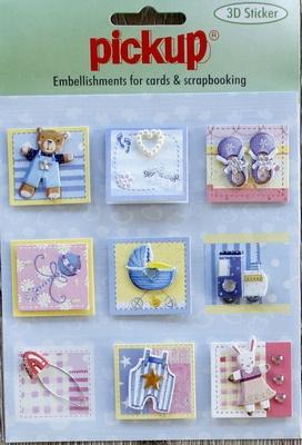 PU3121 Embellishments for Cards and Scrapbooking
