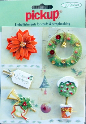 PU6049X Embellishments for Cards and Scrapbooking