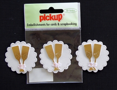 PUK1191 Embellishments for Cards and Scrapbooking